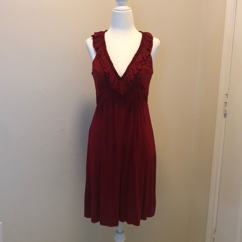 Red dress